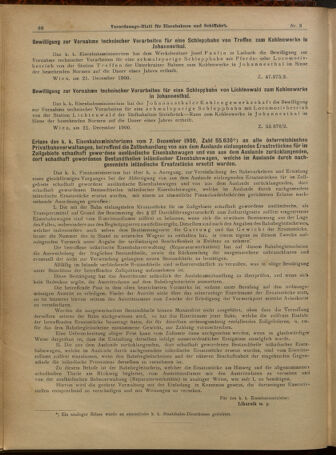 Verordnungs-Blatt für Eisenbahnen und Schiffahrt: Veröffentlichungen in Tarif- und Transport-Angelegenheiten 19010105 Seite: 4