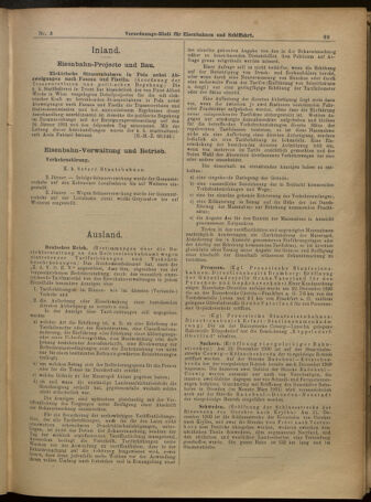 Verordnungs-Blatt für Eisenbahnen und Schiffahrt: Veröffentlichungen in Tarif- und Transport-Angelegenheiten 19010105 Seite: 5