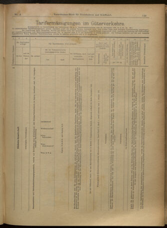 Verordnungs-Blatt für Eisenbahnen und Schiffahrt: Veröffentlichungen in Tarif- und Transport-Angelegenheiten 19010108 Seite: 9