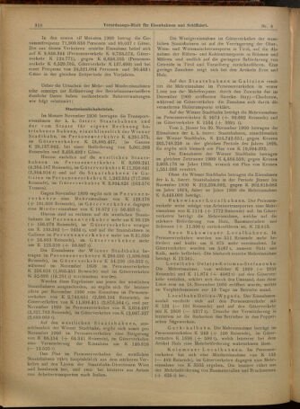 Verordnungs-Blatt für Eisenbahnen und Schiffahrt: Veröffentlichungen in Tarif- und Transport-Angelegenheiten 19010117 Seite: 6