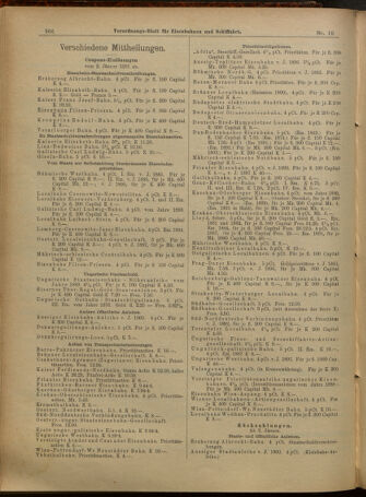 Verordnungs-Blatt für Eisenbahnen und Schiffahrt: Veröffentlichungen in Tarif- und Transport-Angelegenheiten 19010122 Seite: 11