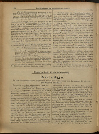 Verordnungs-Blatt für Eisenbahnen und Schiffahrt: Veröffentlichungen in Tarif- und Transport-Angelegenheiten 19010124 Seite: 6