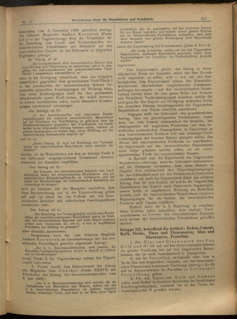 Verordnungs-Blatt für Eisenbahnen und Schiffahrt: Veröffentlichungen in Tarif- und Transport-Angelegenheiten 19010124 Seite: 7