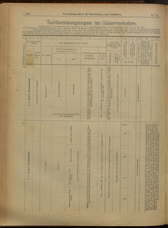 Verordnungs-Blatt für Eisenbahnen und Schiffahrt: Veröffentlichungen in Tarif- und Transport-Angelegenheiten 19010126 Seite: 8