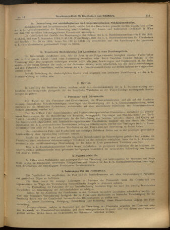 Verordnungs-Blatt für Eisenbahnen und Schiffahrt: Veröffentlichungen in Tarif- und Transport-Angelegenheiten 19010129 Seite: 5