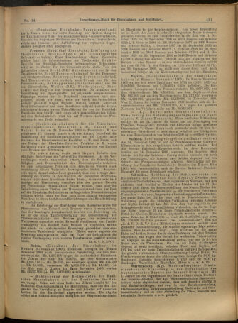 Verordnungs-Blatt für Eisenbahnen und Schiffahrt: Veröffentlichungen in Tarif- und Transport-Angelegenheiten 19010131 Seite: 3