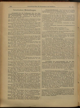 Verordnungs-Blatt für Eisenbahnen und Schiffahrt: Veröffentlichungen in Tarif- und Transport-Angelegenheiten 19010131 Seite: 6