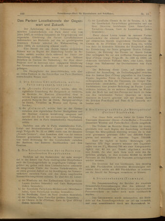 Verordnungs-Blatt für Eisenbahnen und Schiffahrt: Veröffentlichungen in Tarif- und Transport-Angelegenheiten 19010202 Seite: 2