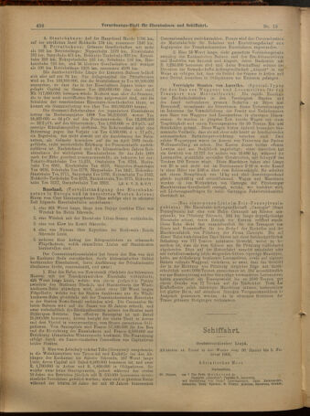 Verordnungs-Blatt für Eisenbahnen und Schiffahrt: Veröffentlichungen in Tarif- und Transport-Angelegenheiten 19010202 Seite: 6