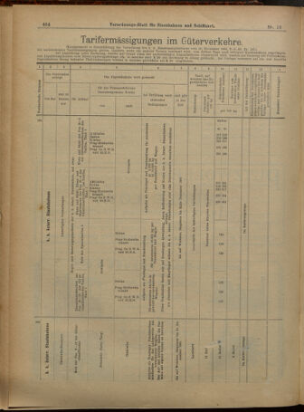 Verordnungs-Blatt für Eisenbahnen und Schiffahrt: Veröffentlichungen in Tarif- und Transport-Angelegenheiten 19010205 Seite: 8