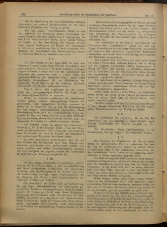 Verordnungs-Blatt für Eisenbahnen und Schiffahrt: Veröffentlichungen in Tarif- und Transport-Angelegenheiten 19010207 Seite: 4