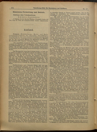 Verordnungs-Blatt für Eisenbahnen und Schiffahrt: Veröffentlichungen in Tarif- und Transport-Angelegenheiten 19010207 Seite: 6