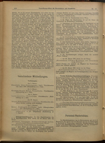 Verordnungs-Blatt für Eisenbahnen und Schiffahrt: Veröffentlichungen in Tarif- und Transport-Angelegenheiten 19010209 Seite: 10