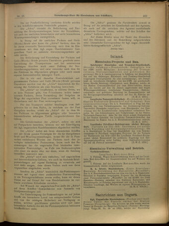 Verordnungs-Blatt für Eisenbahnen und Schiffahrt: Veröffentlichungen in Tarif- und Transport-Angelegenheiten 19010209 Seite: 5