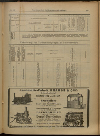 Verordnungs-Blatt für Eisenbahnen und Schiffahrt: Veröffentlichungen in Tarif- und Transport-Angelegenheiten 19010219 Seite: 23