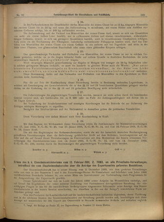 Verordnungs-Blatt für Eisenbahnen und Schiffahrt: Veröffentlichungen in Tarif- und Transport-Angelegenheiten 19010219 Seite: 5