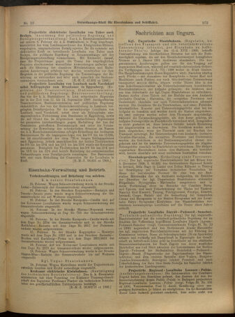 Verordnungs-Blatt für Eisenbahnen und Schiffahrt: Veröffentlichungen in Tarif- und Transport-Angelegenheiten 19010219 Seite: 9