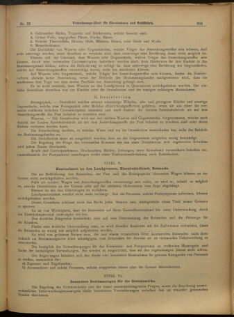 Verordnungs-Blatt für Eisenbahnen und Schiffahrt: Veröffentlichungen in Tarif- und Transport-Angelegenheiten 19010221 Seite: 17