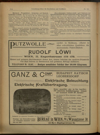 Verordnungs-Blatt für Eisenbahnen und Schiffahrt: Veröffentlichungen in Tarif- und Transport-Angelegenheiten 19010221 Seite: 26