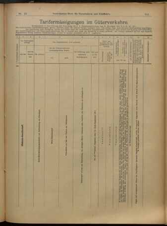 Verordnungs-Blatt für Eisenbahnen und Schiffahrt: Veröffentlichungen in Tarif- und Transport-Angelegenheiten 19010221 Seite: 27