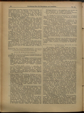 Verordnungs-Blatt für Eisenbahnen und Schiffahrt: Veröffentlichungen in Tarif- und Transport-Angelegenheiten 19010223 Seite: 34