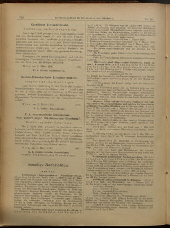 Verordnungs-Blatt für Eisenbahnen und Schiffahrt: Veröffentlichungen in Tarif- und Transport-Angelegenheiten 19010305 Seite: 10