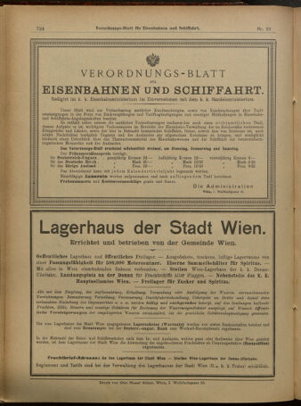 Verordnungs-Blatt für Eisenbahnen und Schiffahrt: Veröffentlichungen in Tarif- und Transport-Angelegenheiten 19010307 Seite: 16