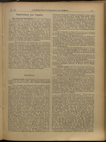 Verordnungs-Blatt für Eisenbahnen und Schiffahrt: Veröffentlichungen in Tarif- und Transport-Angelegenheiten 19010307 Seite: 7