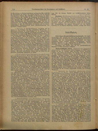 Verordnungs-Blatt für Eisenbahnen und Schiffahrt: Veröffentlichungen in Tarif- und Transport-Angelegenheiten 19010307 Seite: 8