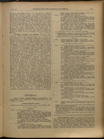 Verordnungs-Blatt für Eisenbahnen und Schiffahrt: Veröffentlichungen in Tarif- und Transport-Angelegenheiten 19010309 Seite: 11