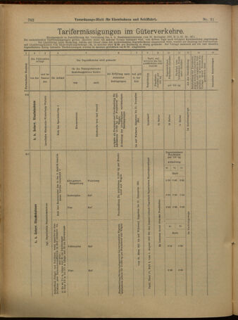 Verordnungs-Blatt für Eisenbahnen und Schiffahrt: Veröffentlichungen in Tarif- und Transport-Angelegenheiten 19010312 Seite: 14