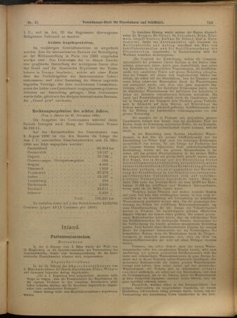 Verordnungs-Blatt für Eisenbahnen und Schiffahrt: Veröffentlichungen in Tarif- und Transport-Angelegenheiten 19010312 Seite: 5