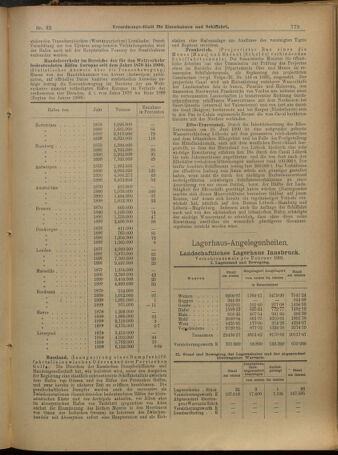 Verordnungs-Blatt für Eisenbahnen und Schiffahrt: Veröffentlichungen in Tarif- und Transport-Angelegenheiten 19010314 Seite: 7