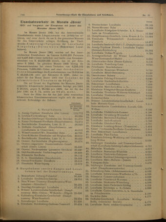 Verordnungs-Blatt für Eisenbahnen und Schiffahrt: Veröffentlichungen in Tarif- und Transport-Angelegenheiten 19010316 Seite: 2