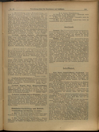 Verordnungs-Blatt für Eisenbahnen und Schiffahrt: Veröffentlichungen in Tarif- und Transport-Angelegenheiten 19010321 Seite: 9