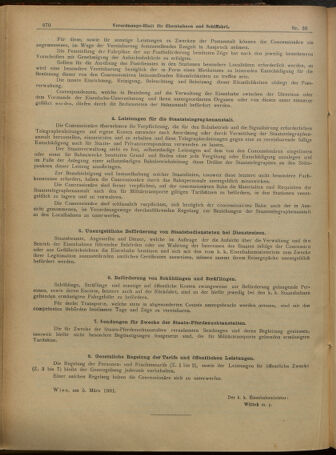 Verordnungs-Blatt für Eisenbahnen und Schiffahrt: Veröffentlichungen in Tarif- und Transport-Angelegenheiten 19010323 Seite: 10