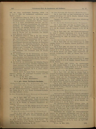 Verordnungs-Blatt für Eisenbahnen und Schiffahrt: Veröffentlichungen in Tarif- und Transport-Angelegenheiten 19010328 Seite: 16