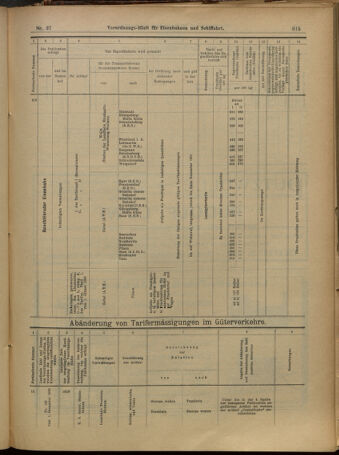 Verordnungs-Blatt für Eisenbahnen und Schiffahrt: Veröffentlichungen in Tarif- und Transport-Angelegenheiten 19010328 Seite: 23