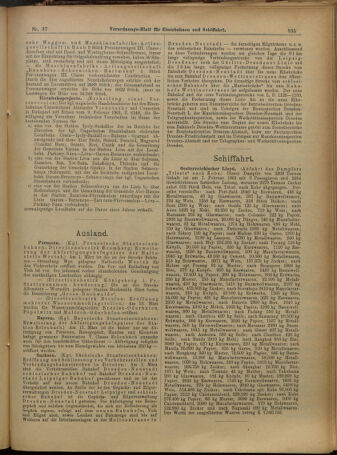 Verordnungs-Blatt für Eisenbahnen und Schiffahrt: Veröffentlichungen in Tarif- und Transport-Angelegenheiten 19010328 Seite: 7