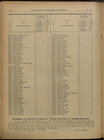 Verordnungs-Blatt für Eisenbahnen und Schiffahrt: Veröffentlichungen in Tarif- und Transport-Angelegenheiten 19010402 Seite: 2