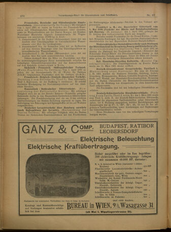 Verordnungs-Blatt für Eisenbahnen und Schiffahrt: Veröffentlichungen in Tarif- und Transport-Angelegenheiten 19010404 Seite: 10