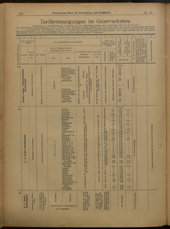 Verordnungs-Blatt für Eisenbahnen und Schiffahrt: Veröffentlichungen in Tarif- und Transport-Angelegenheiten 19010406 Seite: 15