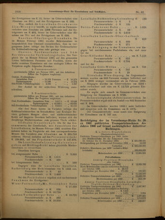 Verordnungs-Blatt für Eisenbahnen und Schiffahrt: Veröffentlichungen in Tarif- und Transport-Angelegenheiten 19010411 Seite: 10