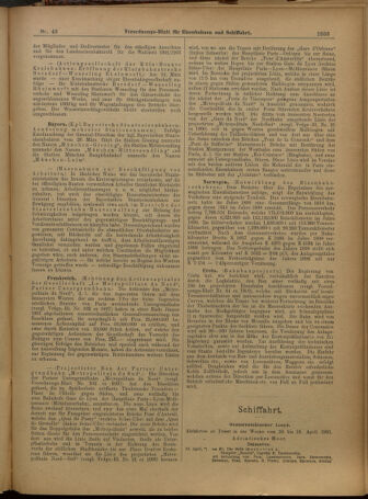 Verordnungs-Blatt für Eisenbahnen und Schiffahrt: Veröffentlichungen in Tarif- und Transport-Angelegenheiten 19010413 Seite: 5