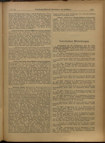 Verordnungs-Blatt für Eisenbahnen und Schiffahrt: Veröffentlichungen in Tarif- und Transport-Angelegenheiten 19010413 Seite: 7