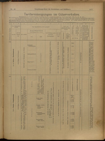 Verordnungs-Blatt für Eisenbahnen und Schiffahrt: Veröffentlichungen in Tarif- und Transport-Angelegenheiten 19010418 Seite: 9