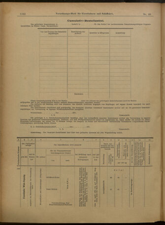 Verordnungs-Blatt für Eisenbahnen und Schiffahrt: Veröffentlichungen in Tarif- und Transport-Angelegenheiten 19010420 Seite: 18