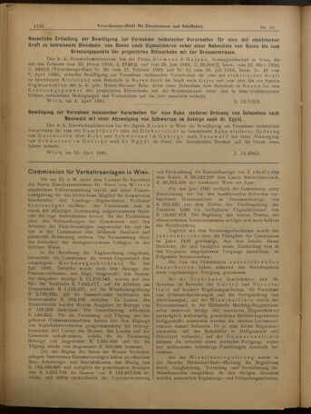 Verordnungs-Blatt für Eisenbahnen und Schiffahrt: Veröffentlichungen in Tarif- und Transport-Angelegenheiten 19010425 Seite: 2