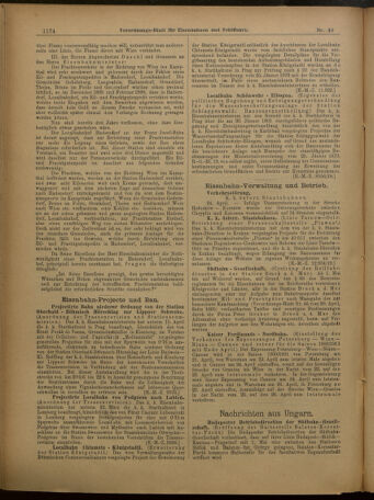 Verordnungs-Blatt für Eisenbahnen und Schiffahrt: Veröffentlichungen in Tarif- und Transport-Angelegenheiten 19010427 Seite: 6