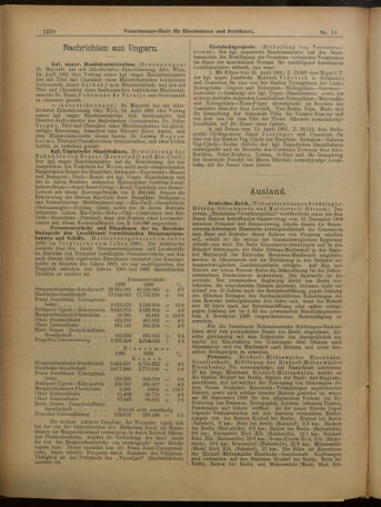 Verordnungs-Blatt für Eisenbahnen und Schiffahrt: Veröffentlichungen in Tarif- und Transport-Angelegenheiten 19010502 Seite: 6